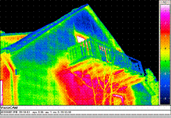 Gebäudethermografie, Thermografie Bau